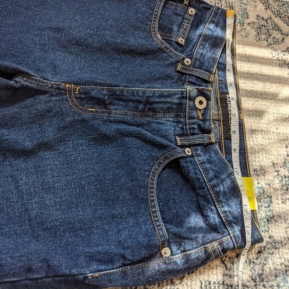Express extreme flare Jeans size 7/8 - Picture 6 of 6